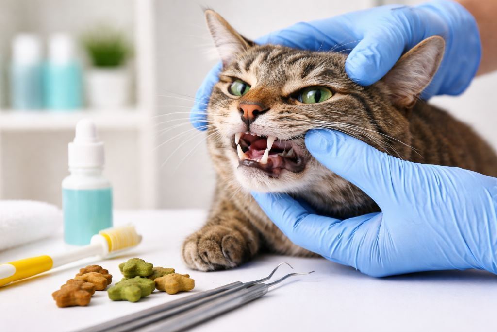 Пародонтит у кошек