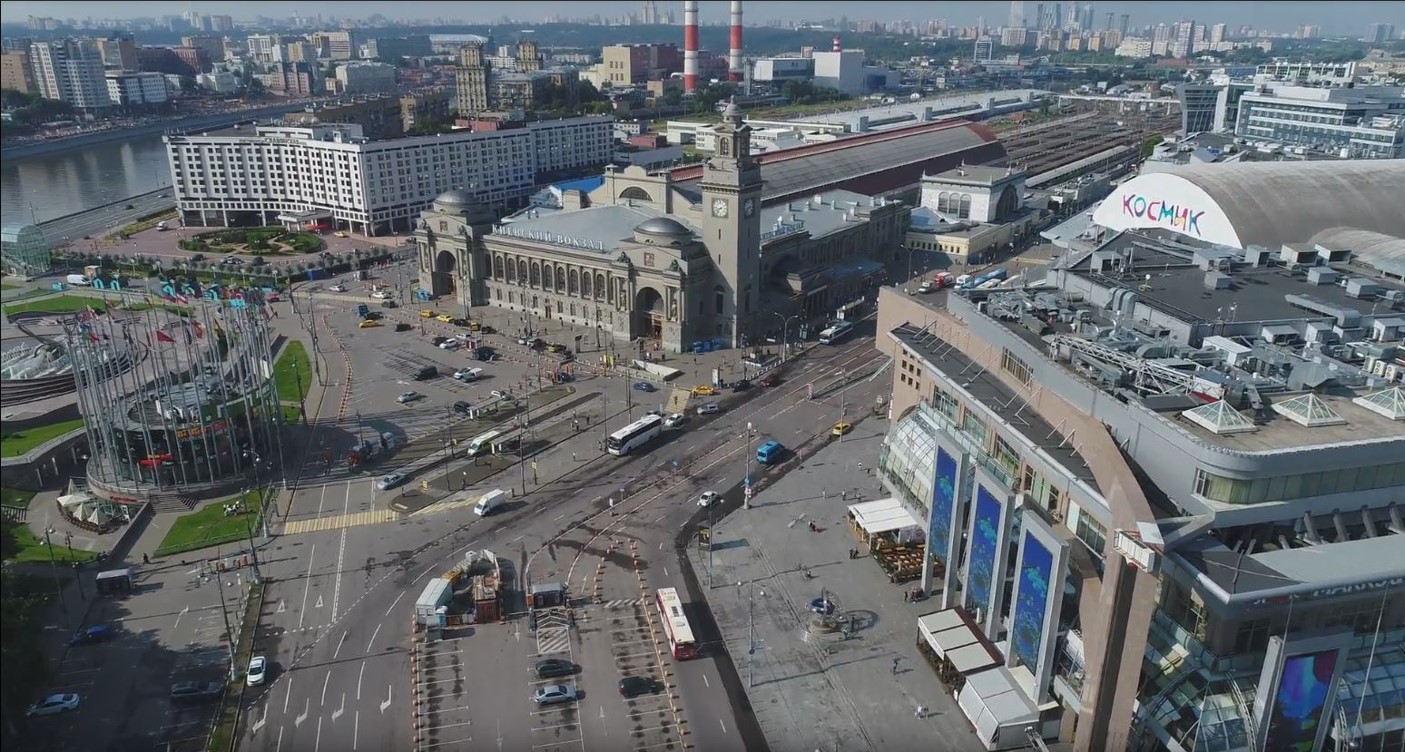 Обновление Киевской площади и района Дорогомилово