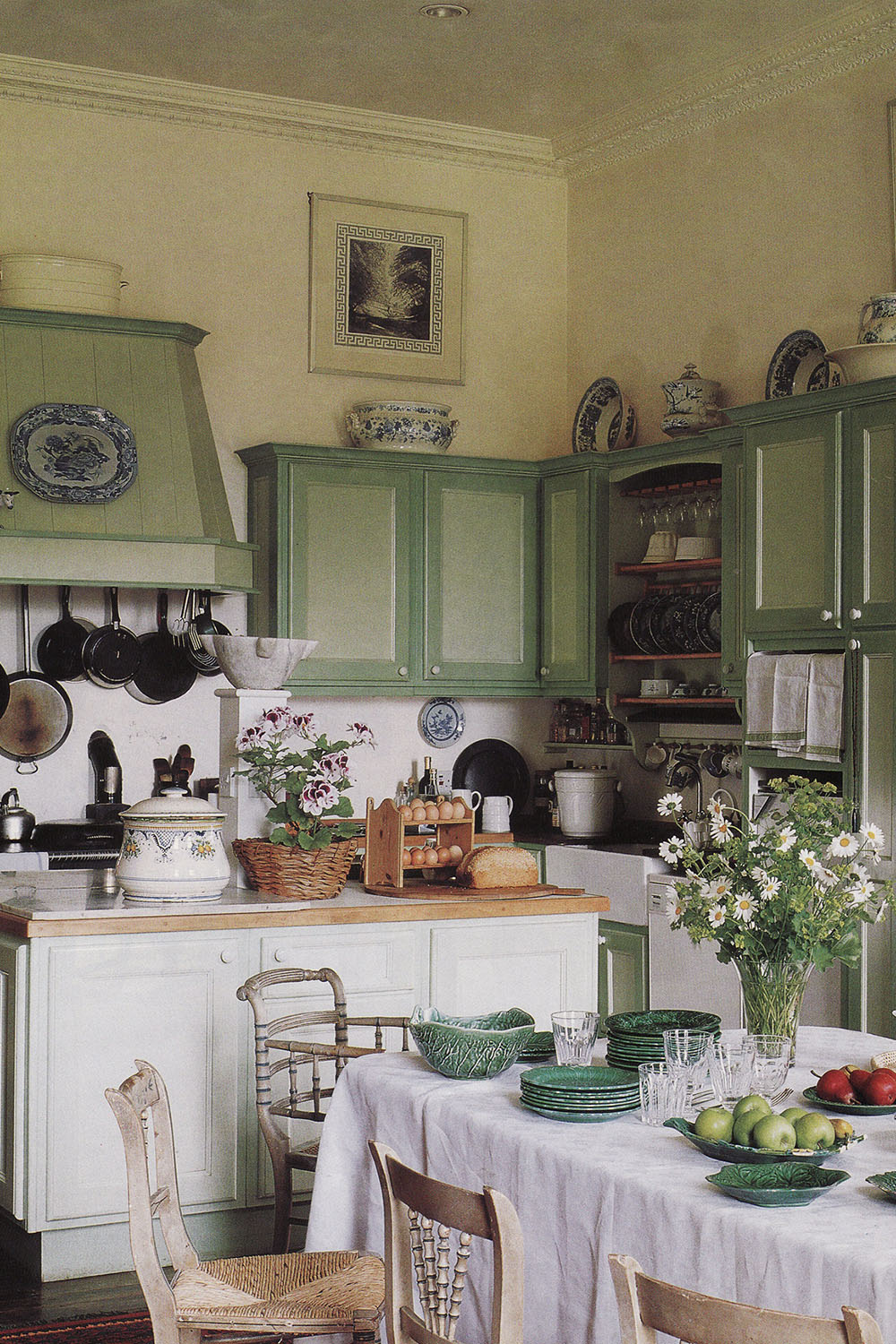 Зеленые оттенки английской кухни