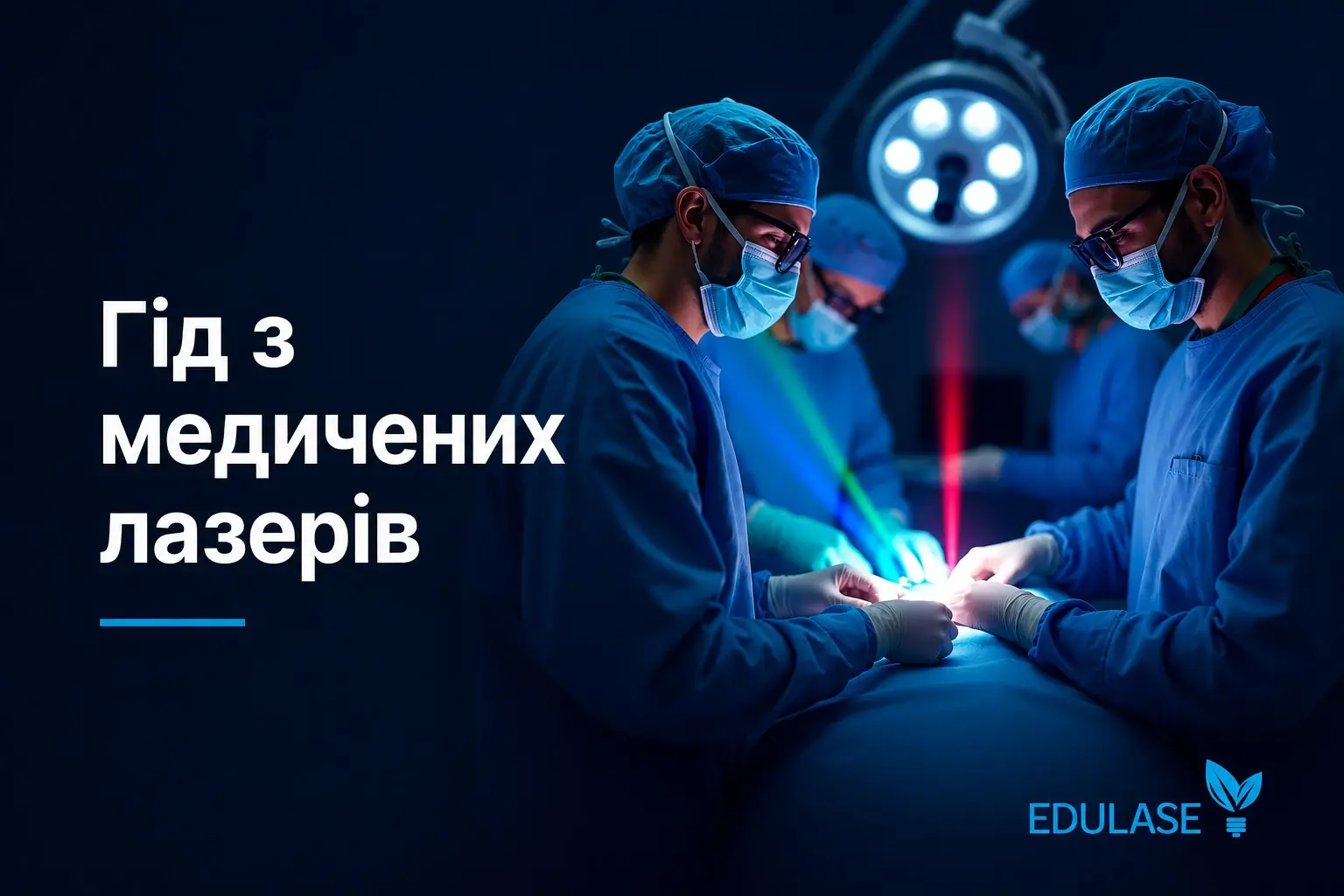 Таблиця довжин хвиль медичних лазерів — діодний, CO2, ербієвий, застосування в медицині