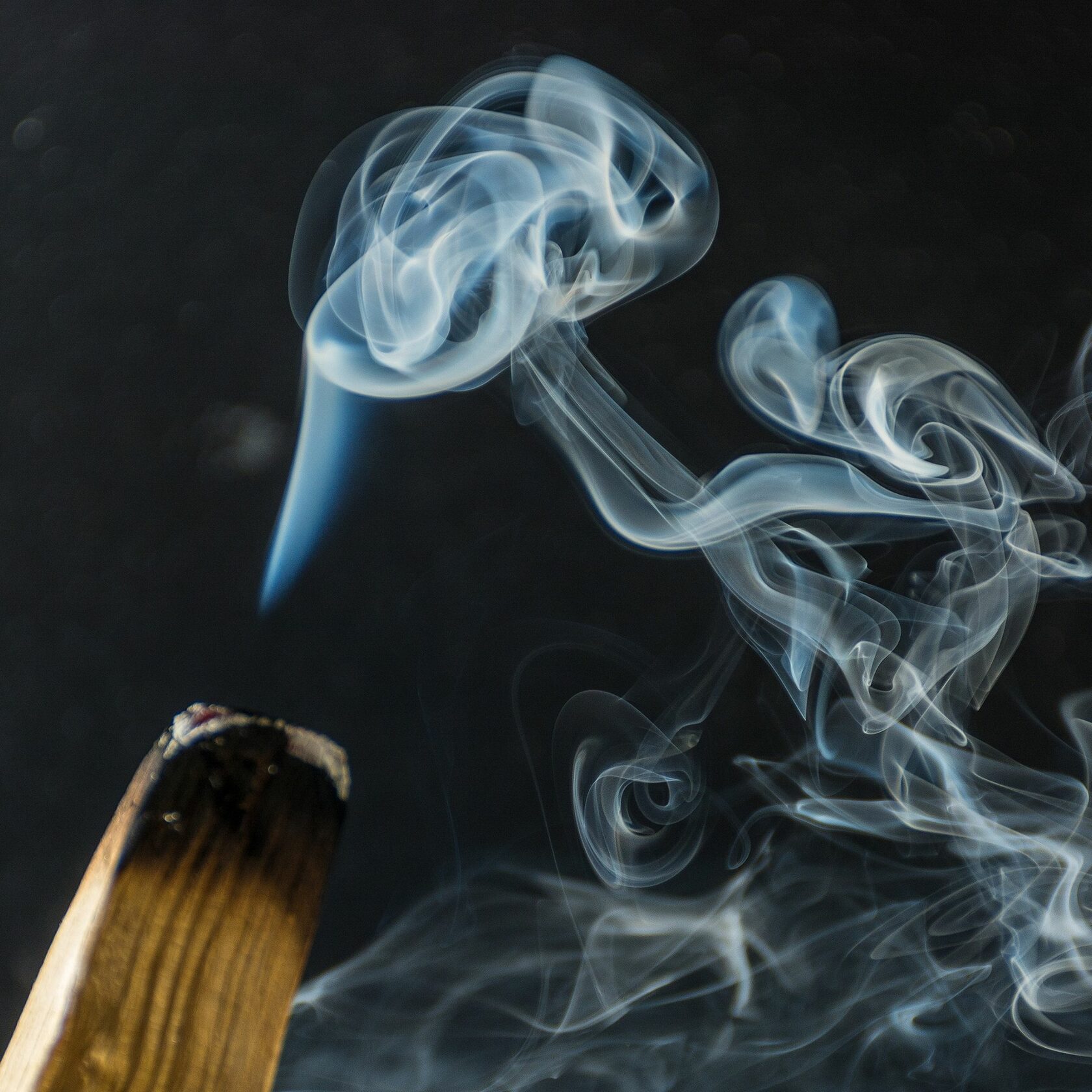 красивый сигаретный дым. плотный дым. дым вниз. фон дым. дым вниз.