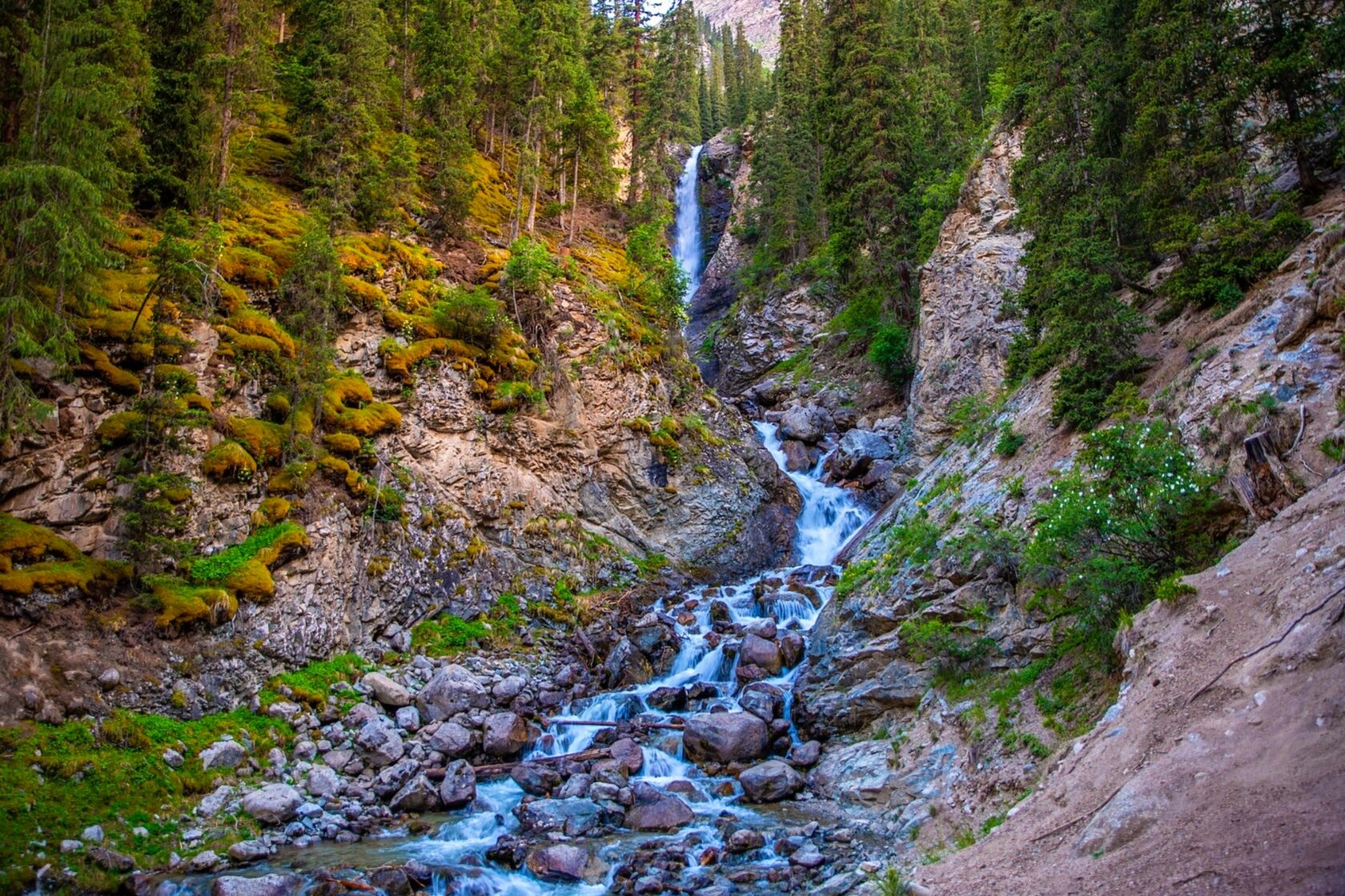 Barskoon Waterfall — A Popular Natural Attraction in Kyrgyzstan