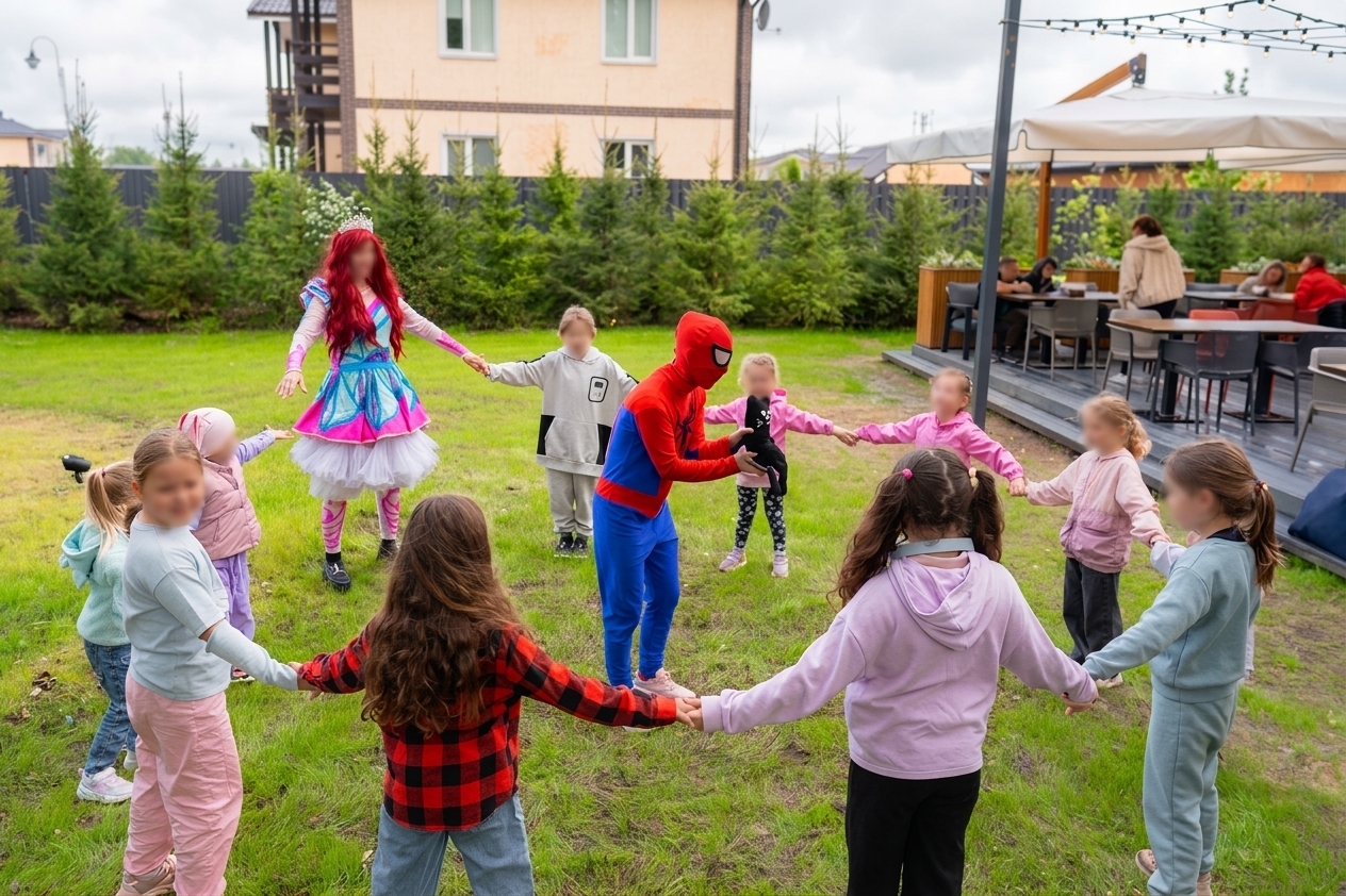 Дом с навесом