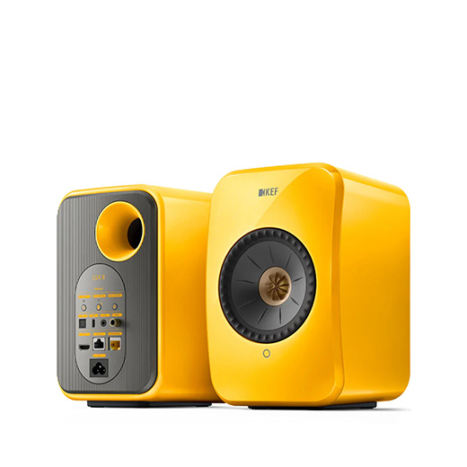 KEF LSX II Solaris Yellow