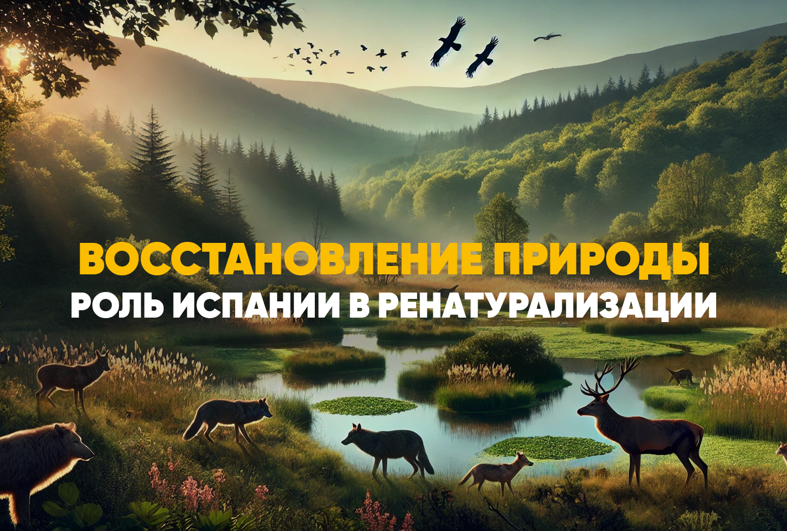 Восстановление природы в Европе: шаг к ренатурализации