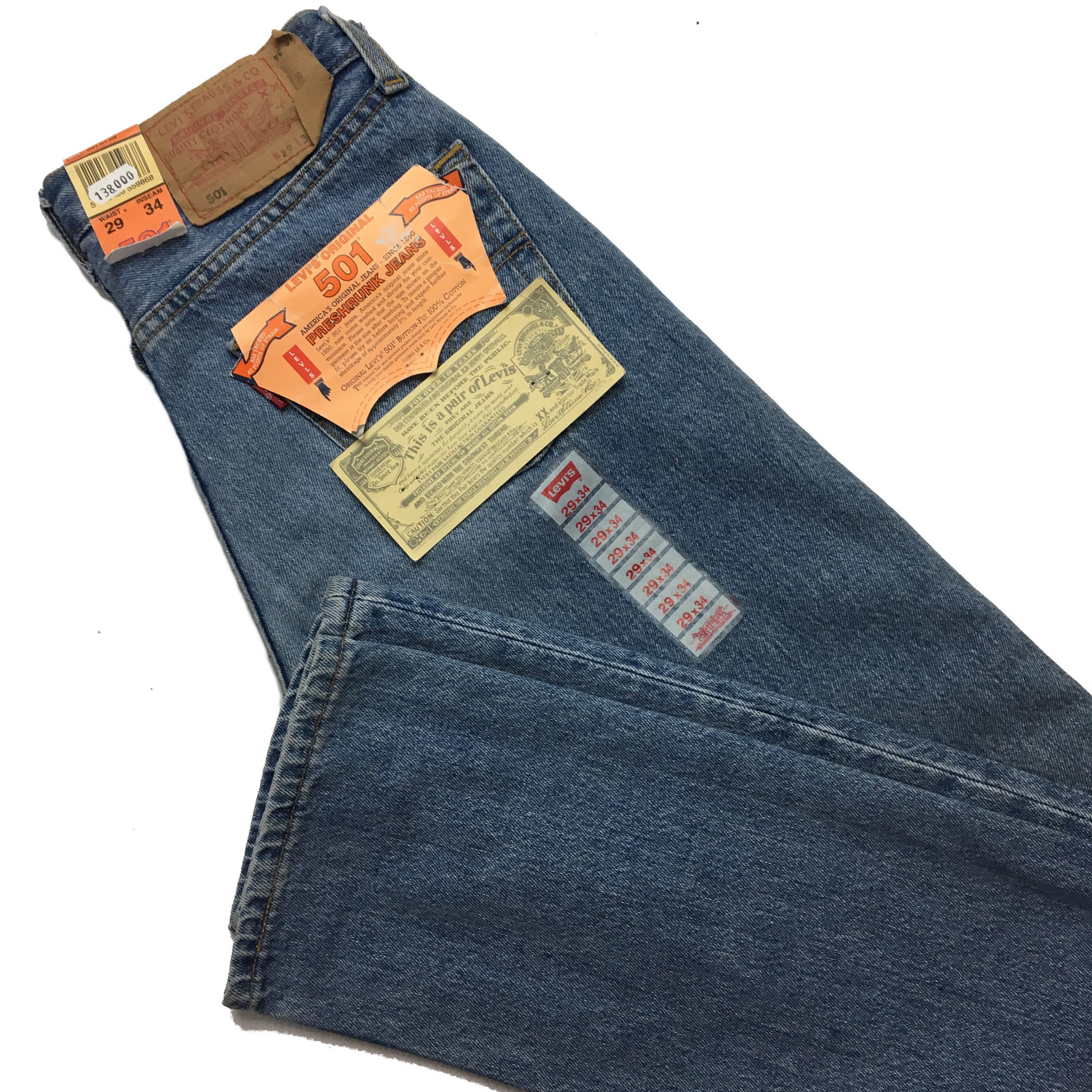 levis 501 29 x 34