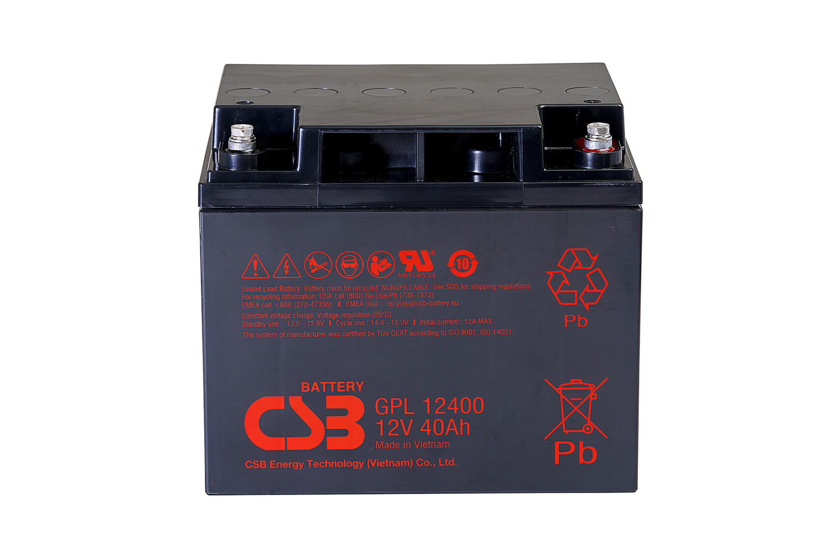 Csb battery. CSB Battery GPL 12400. CSB АКБ CSB GP 12400. Аккумуляторная батарея CSB GP 12400. CSB GP 12400 12в 40 а·ч.