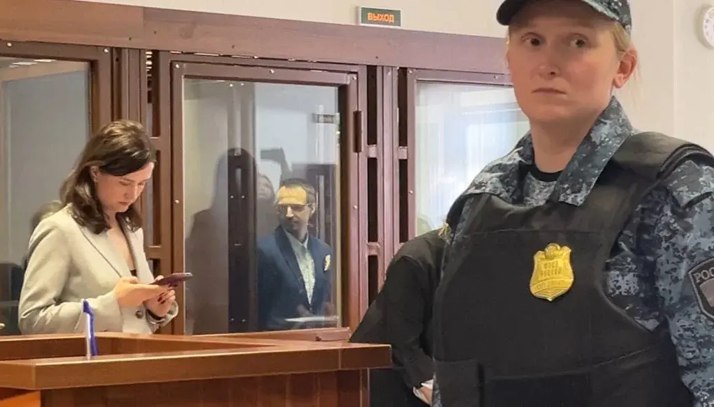 Ян Ксенжепольский** на оглашении приговора. Фото: МР7