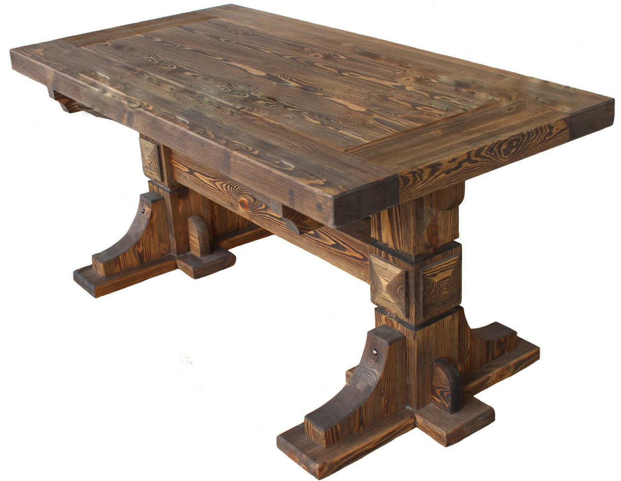 кухонные столы из дерева ручной работы