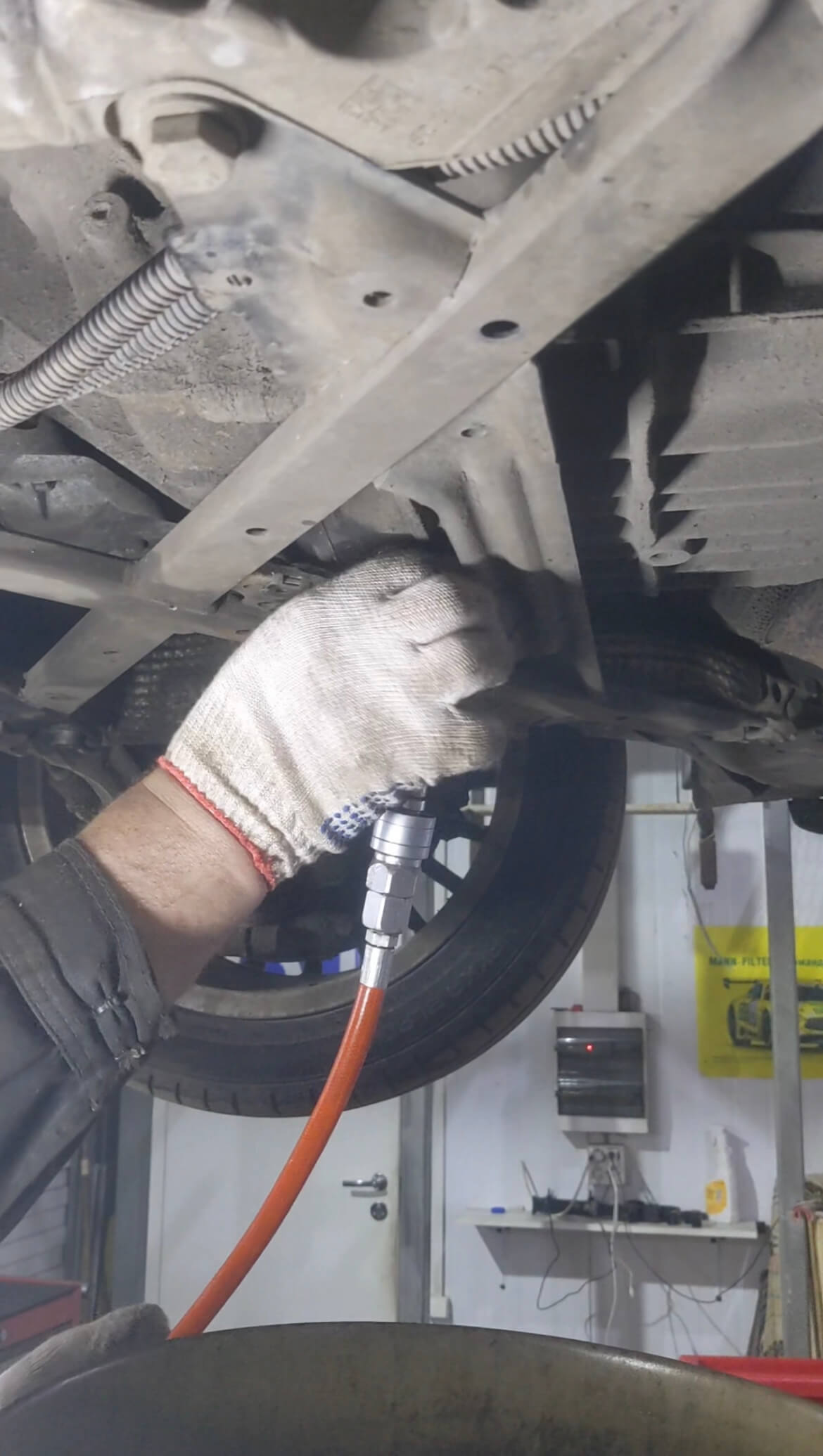 Заправка масла в вариатор Audi