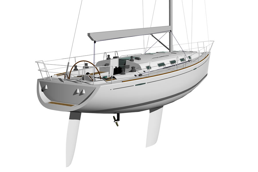 Новая фарровская парусная яхта Beneteau First 44.7