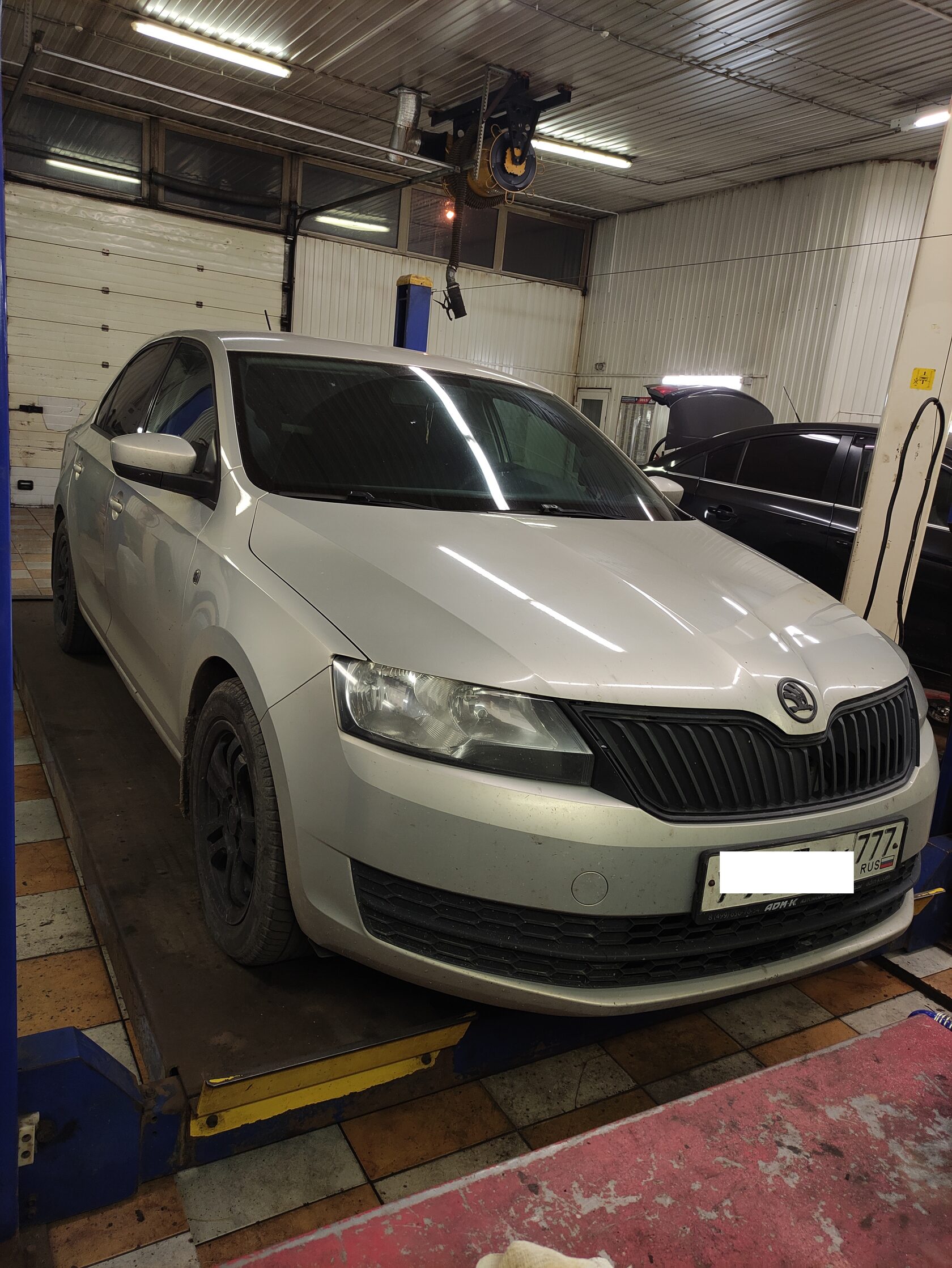 шкода рапид автозвук