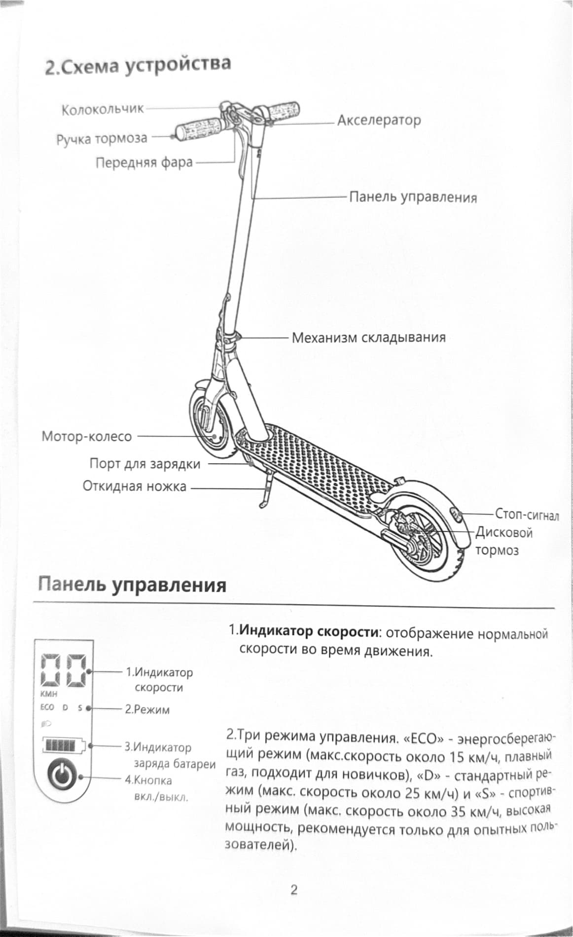 Инструкция к электросамокату Kugoo L2 Pro Plus