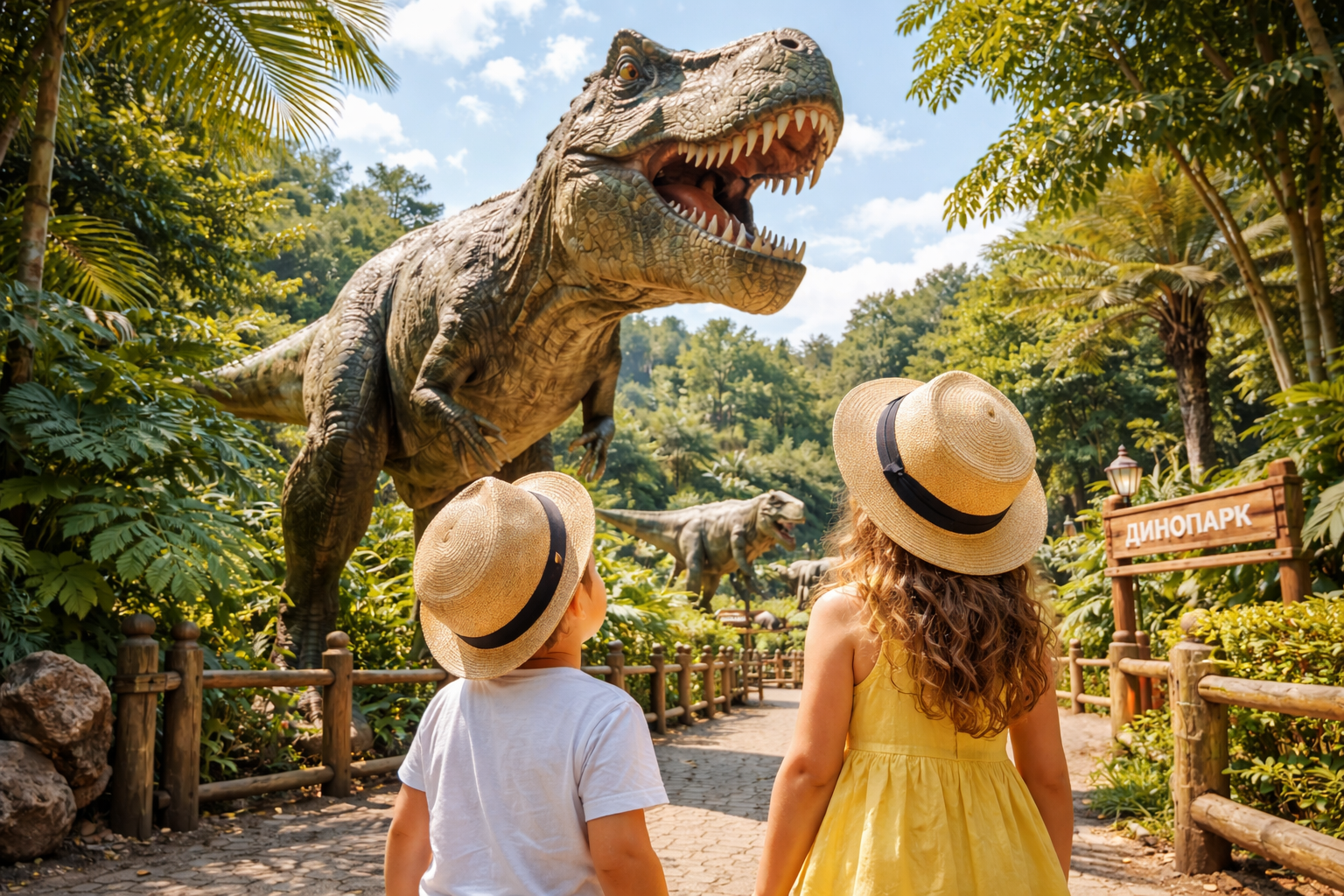 Динопарк Янтарного: остановка, которую дети точно запомнят