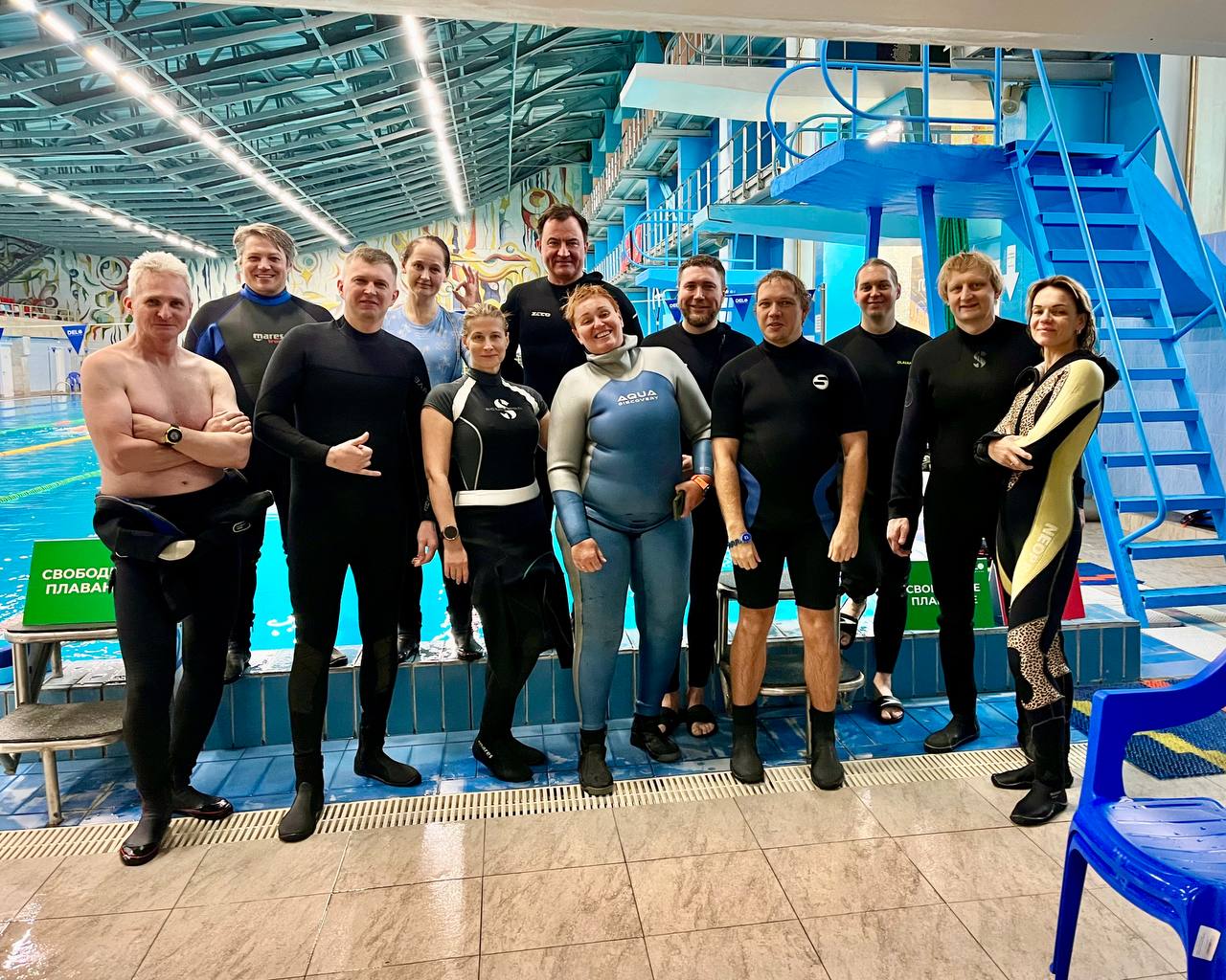 обучение дайвингу в Москве