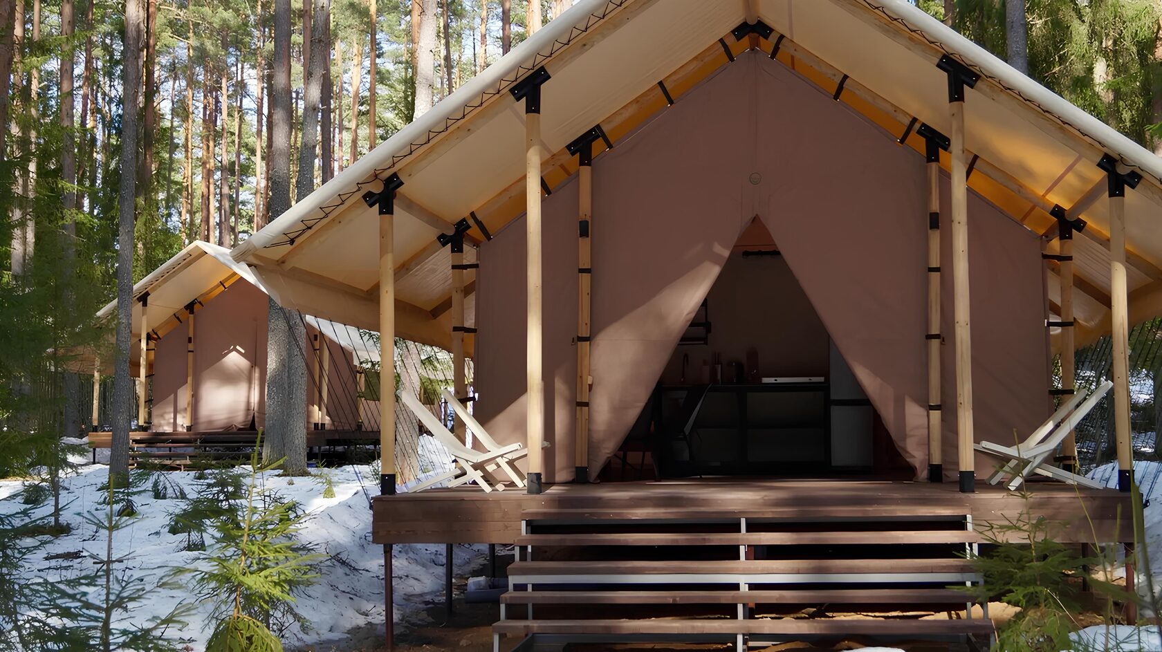 Селигер Глэмпинг «УРА» | Глэмпинг на озере Волго