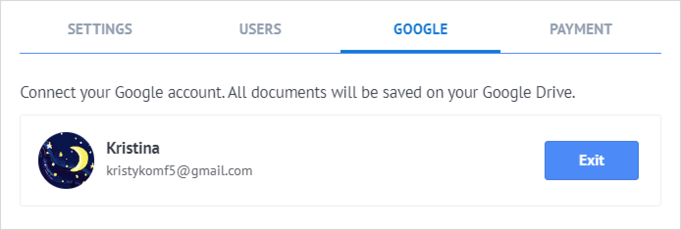 THE «Documents» WIDGET USER MANUAL