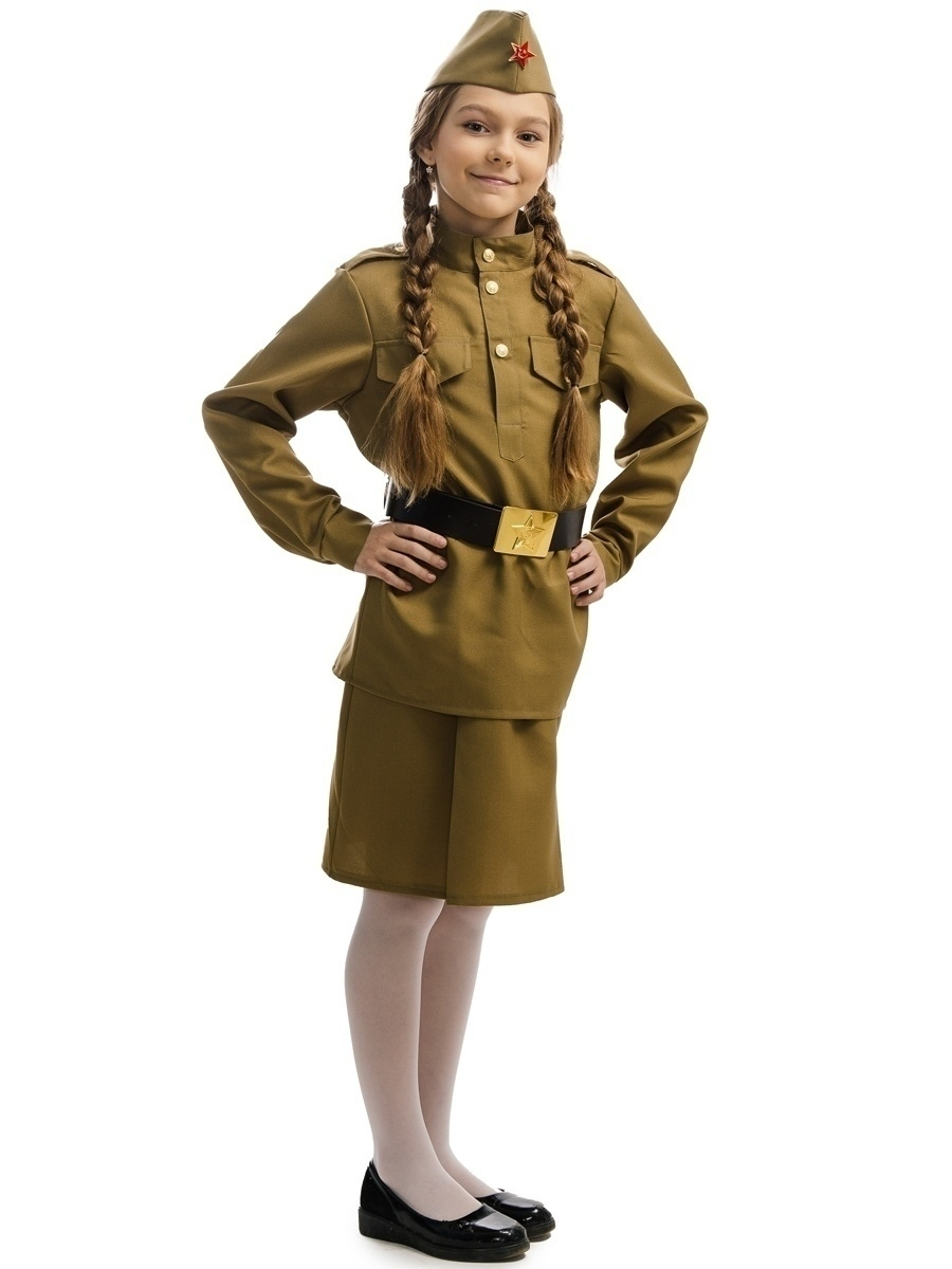 Костюм Солдатка Карнавалия. Костюм военный для девочки. Детский солдатский костюм для девочка. Гимнастерка детская Военная для девочек.