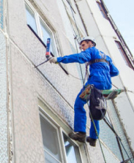 уборка снега с крыш