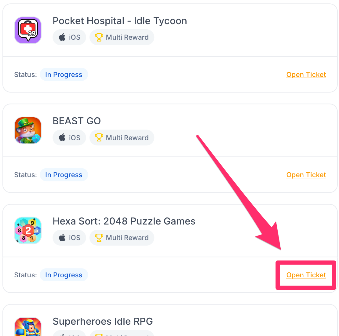 Шаг 1 - Выбор оффера