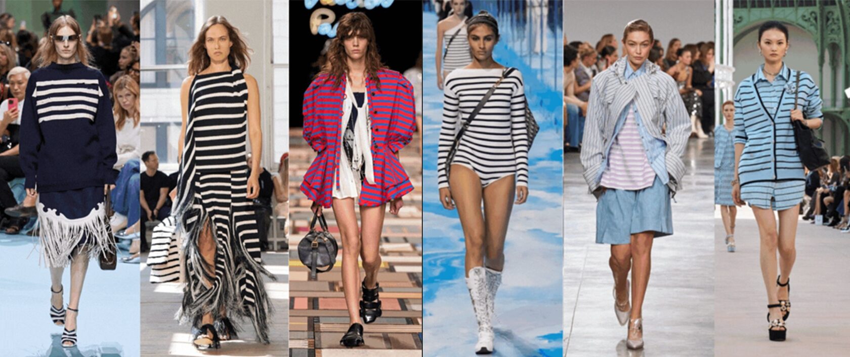 Prada, Proenza Schouler, Louis Vuitton, Rabanne, Dior, Chanel
