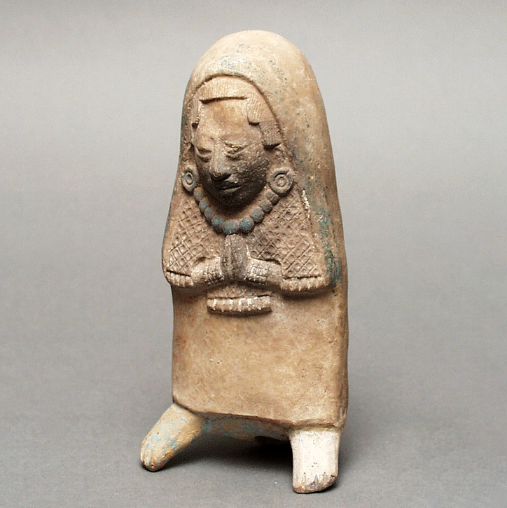 Свисток в виде женщины. Майя, 500-800 гг. н.э. Коллекция Los Angeles County Museum of Art.