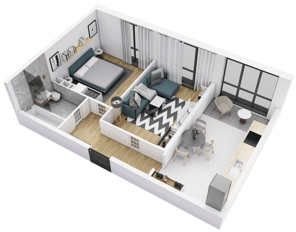 2-комнатная