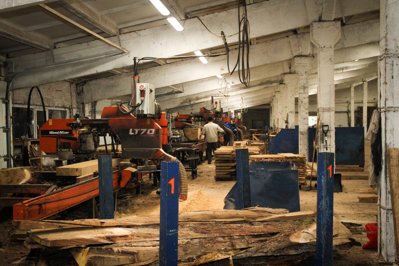 Современное деревообрабатывающее предприятие, которое производит и экспортирует высококачественную продукцию