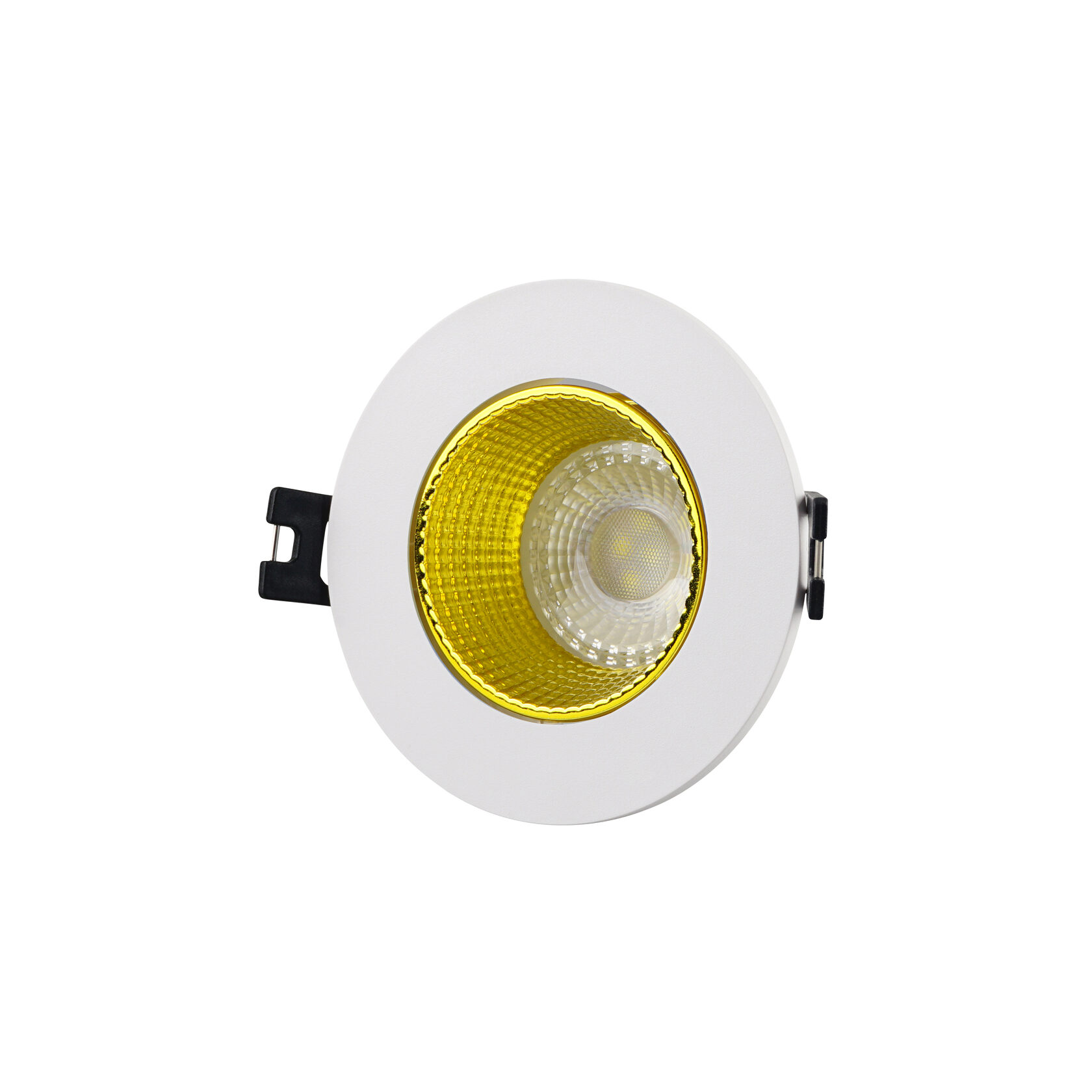Встраиваемый светильник GU5.3 LED белый/желтый пластик Denkirs DK3061-WH+YE DK3061-WH+YE