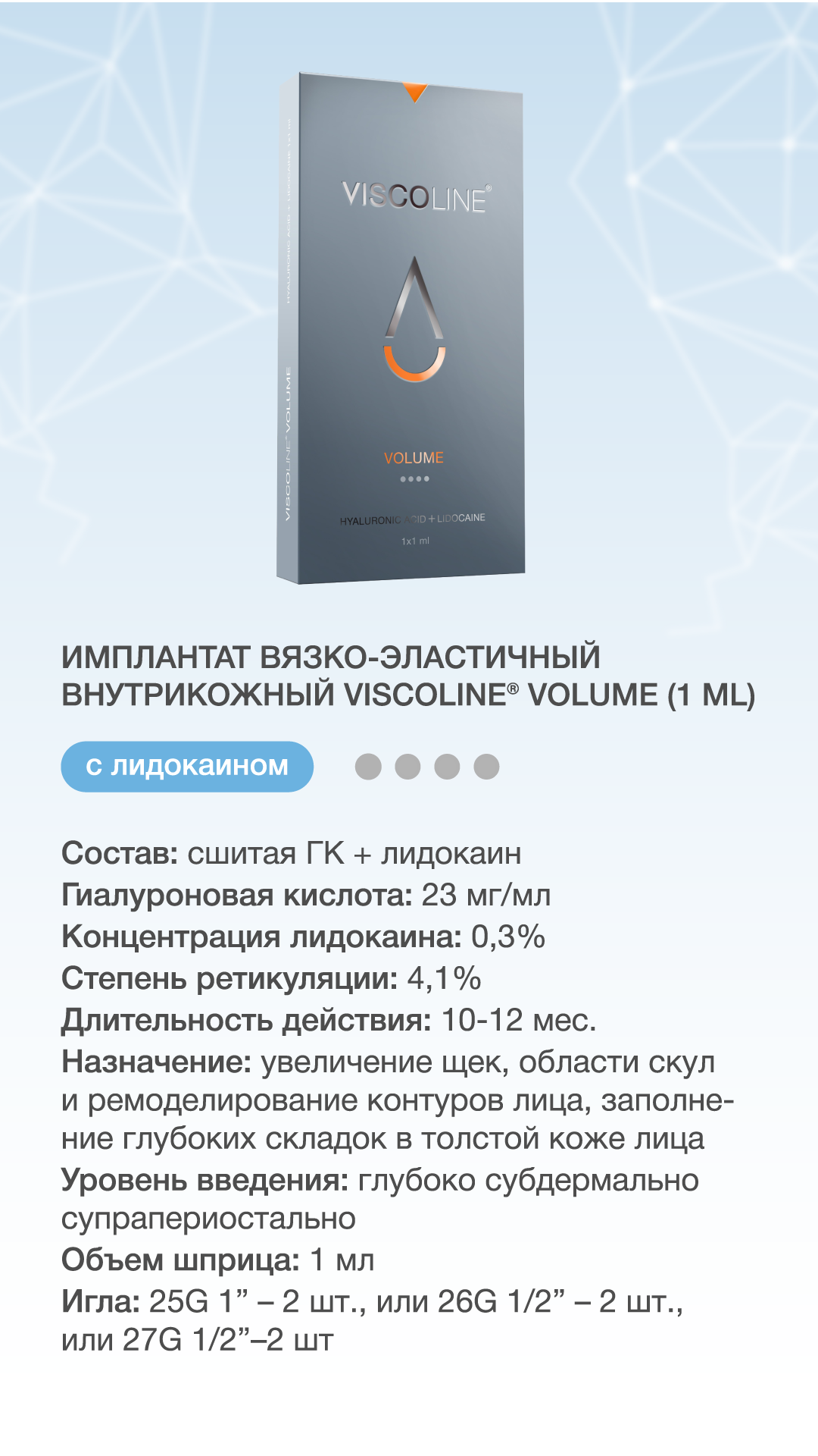 Висколайн / Visoline / Российские филлеры