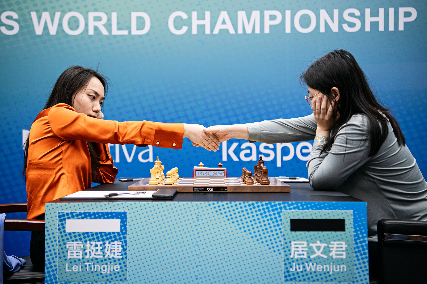 Game 2: Lei Tingjie takes initiative once again but Ju holds her to a draw  - Milan Dinic