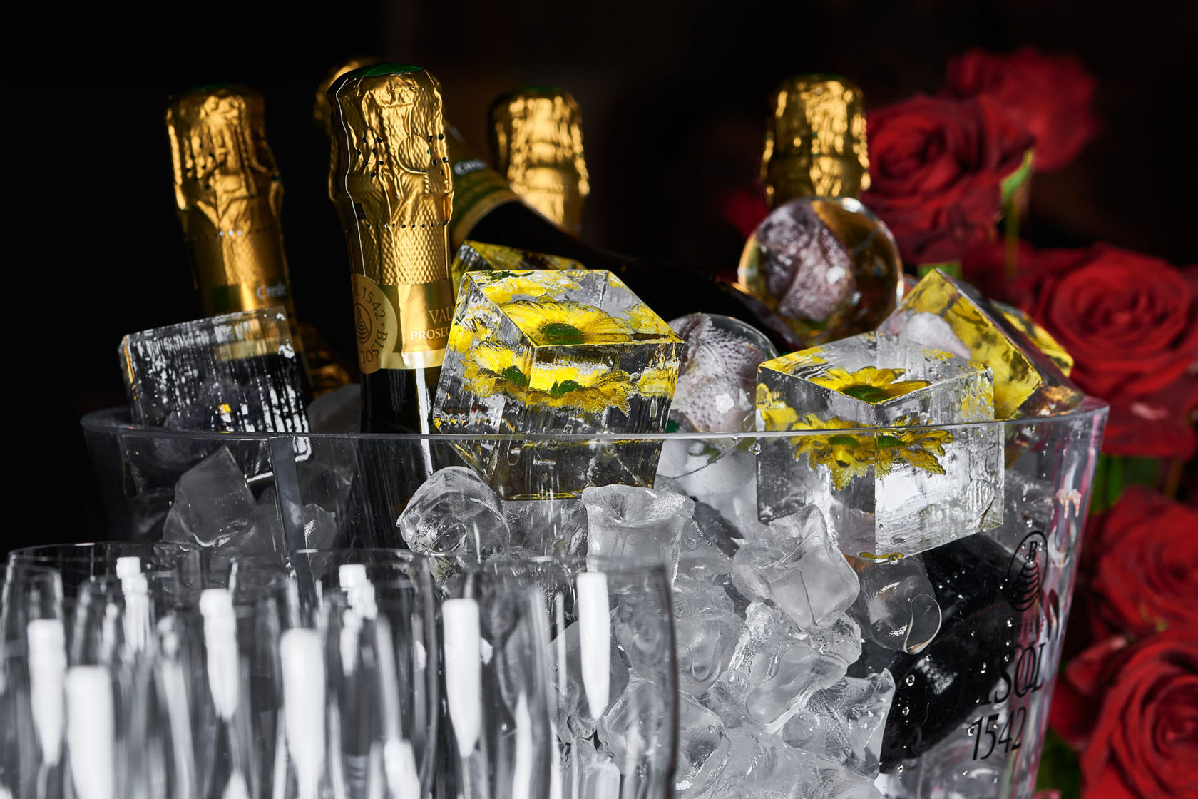 Ведро со льдом