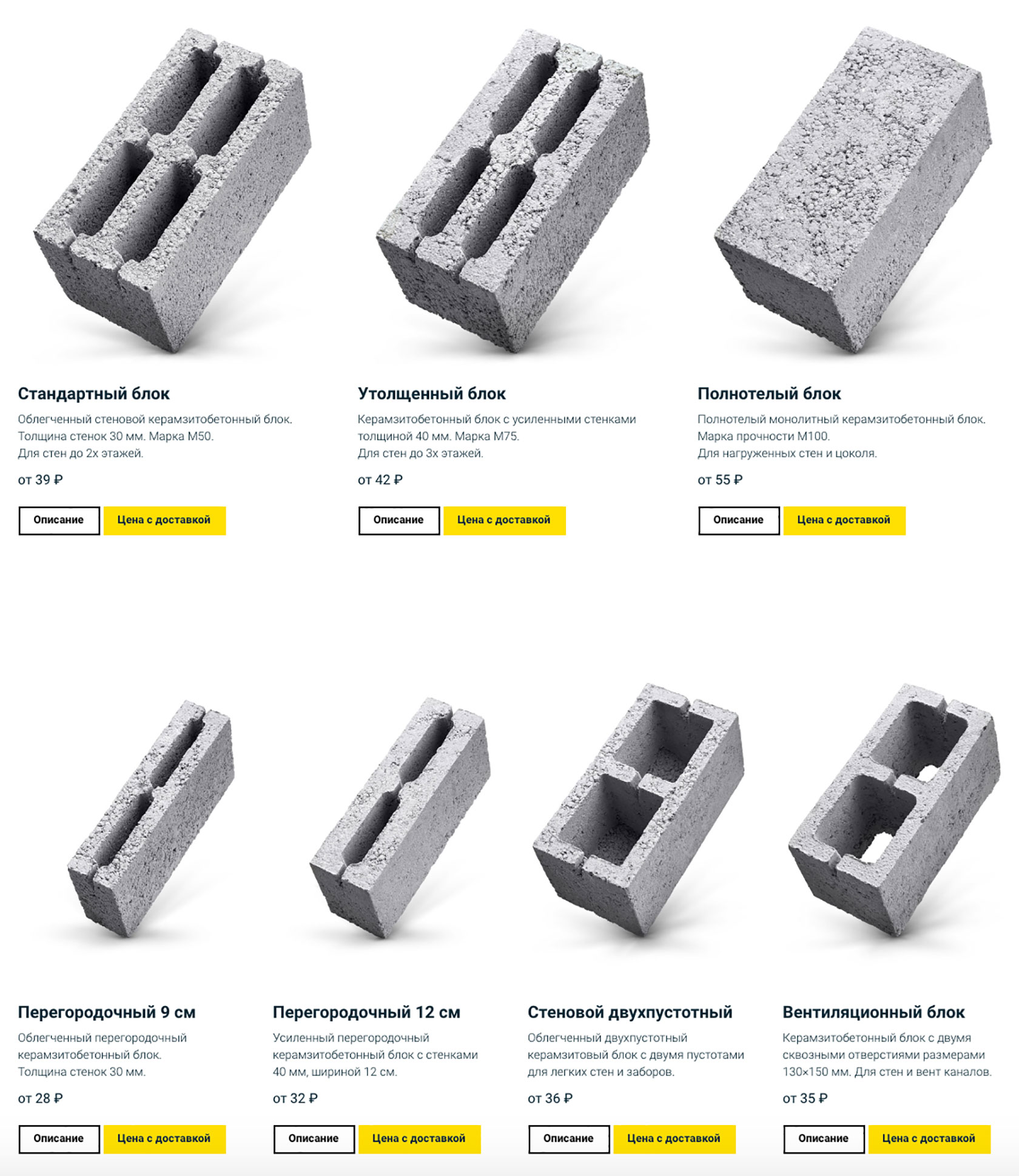Керамические блоки: состав, разновидности и назначение