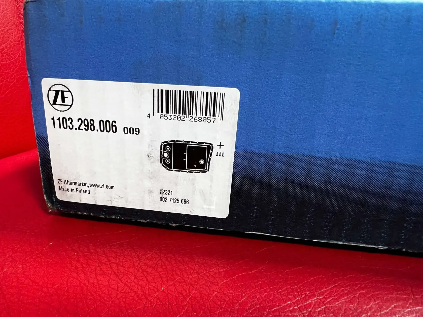 Поддон АКПП ZF 8hp65 1103298006, 1 шт.