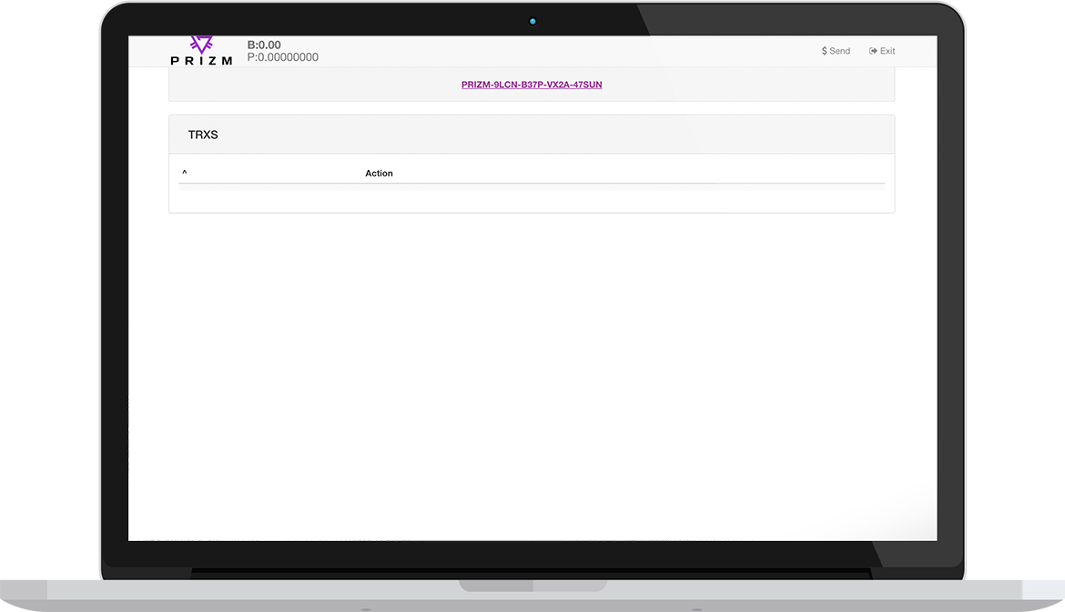 кошелек prizm wallet, wallet prizm space