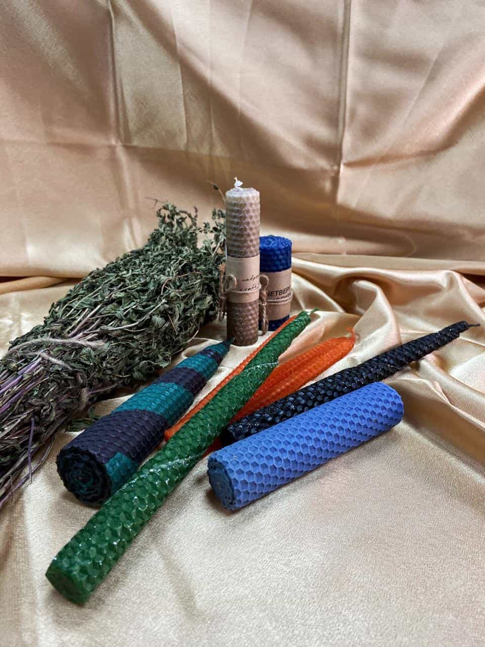 Свечи из вощины