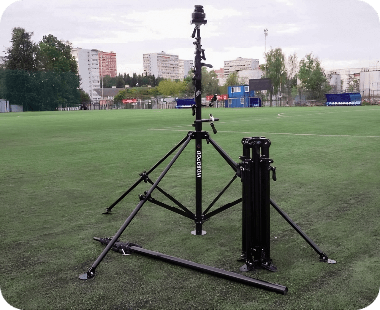Телескопическая мачта для спортивных видеосъемок «VIDEOPOD»