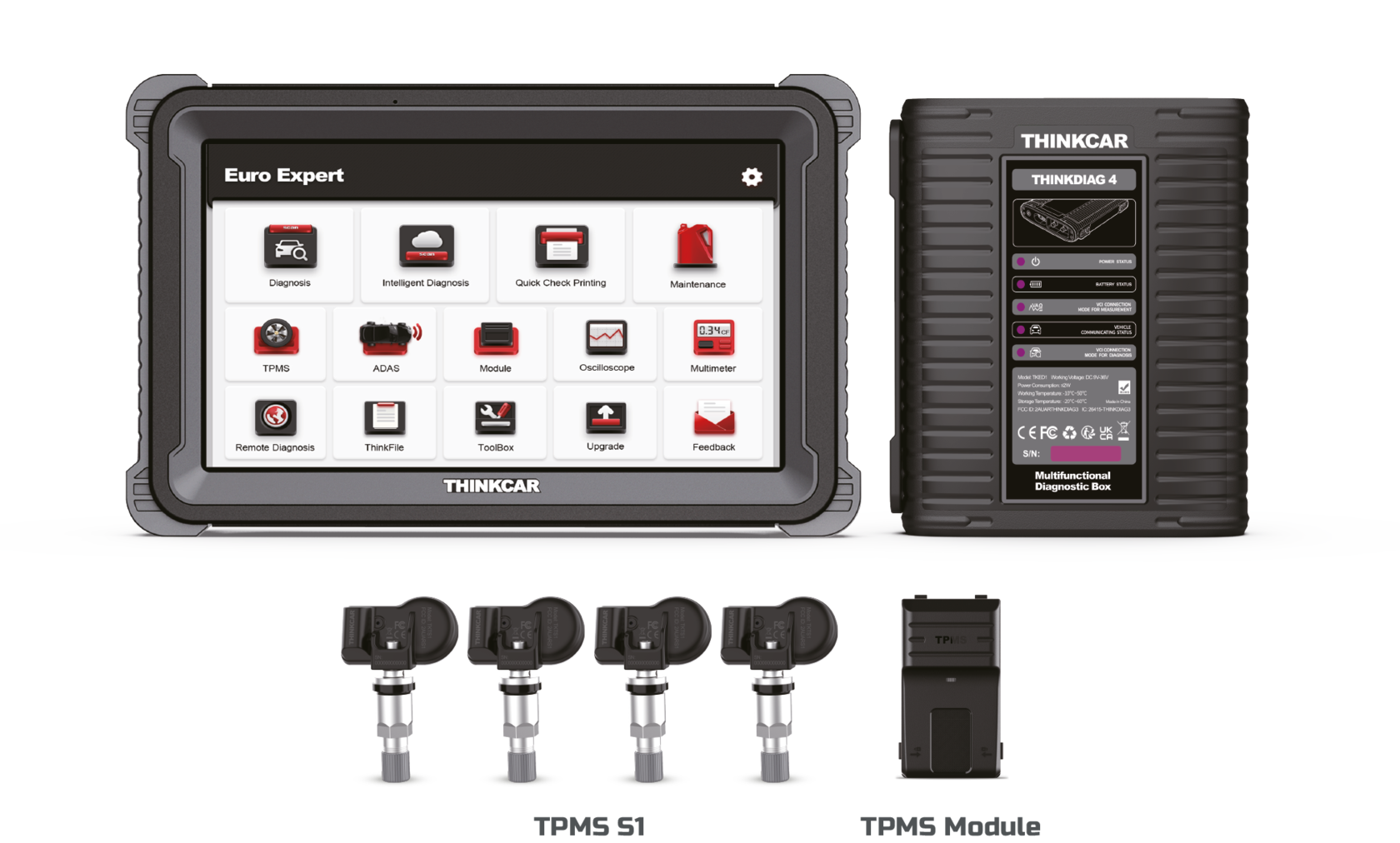 Euro Expert - Профессиональный автосканер THINKCAR RUSSIA