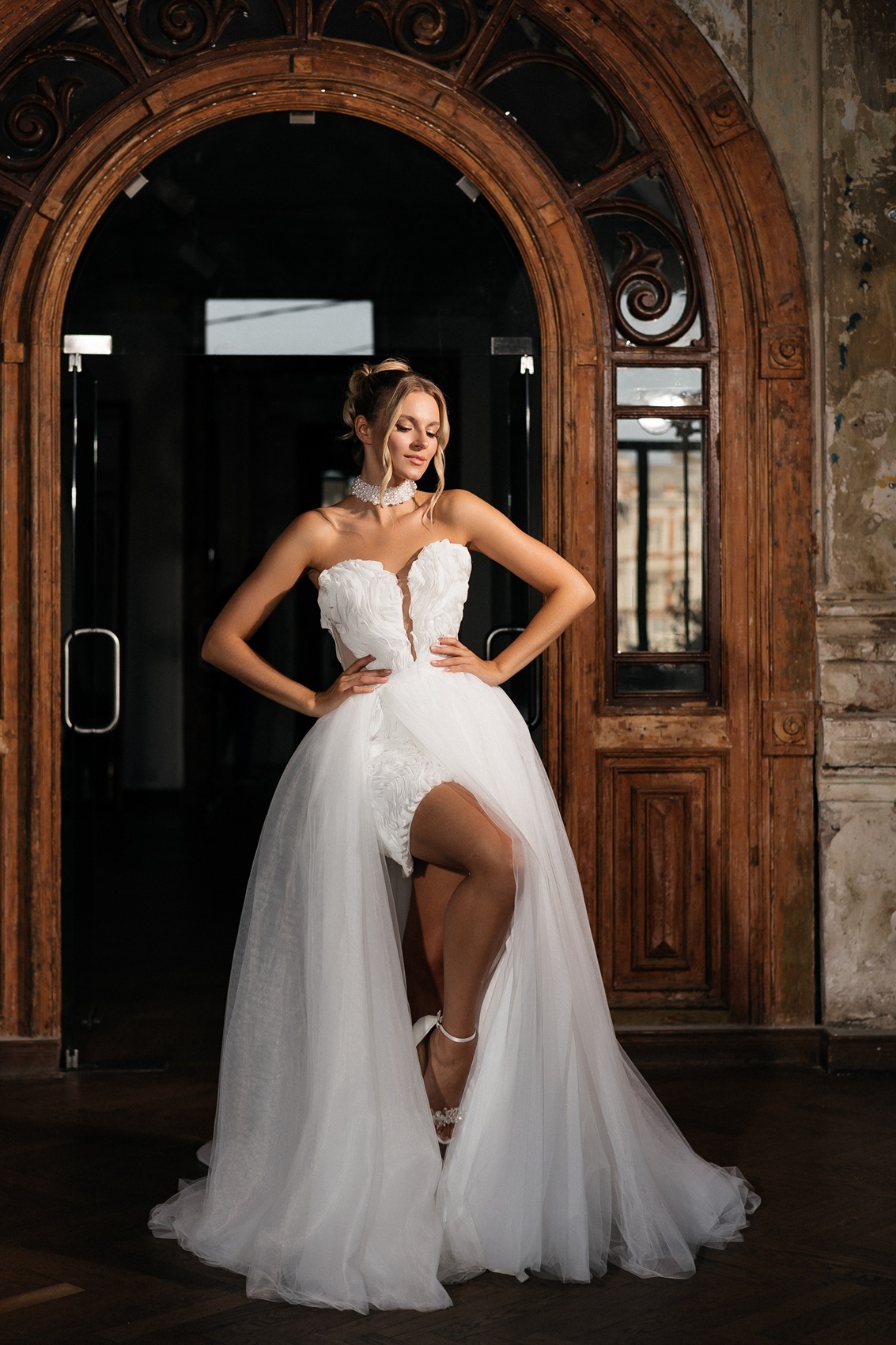 платье свадебное для загса