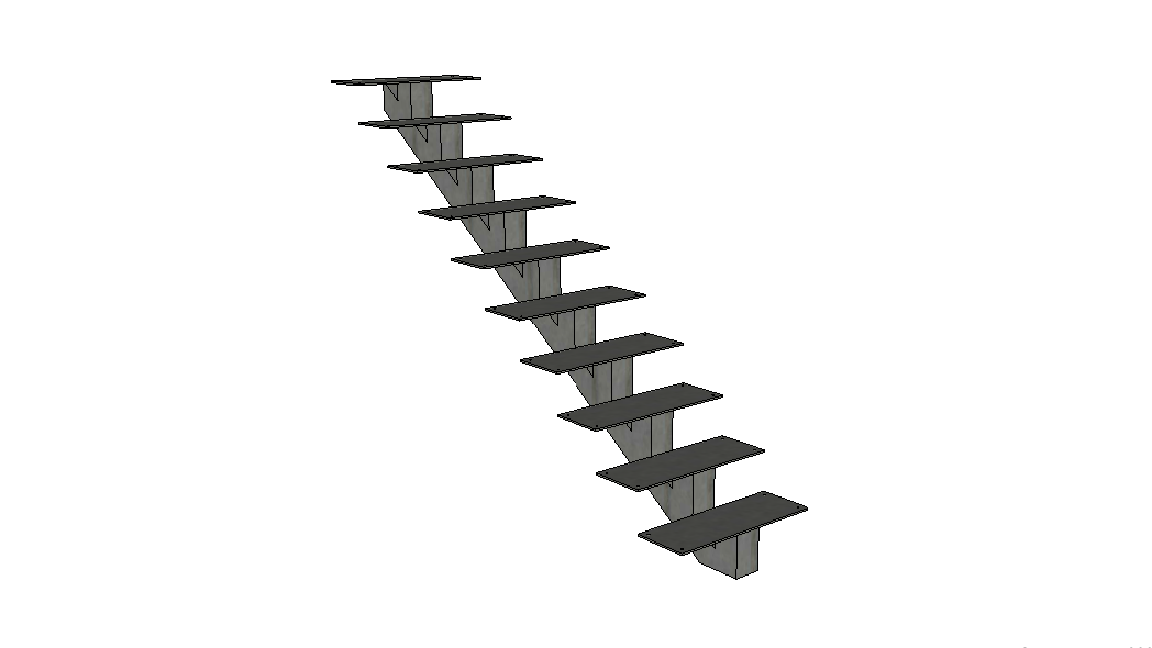 лестница 180
