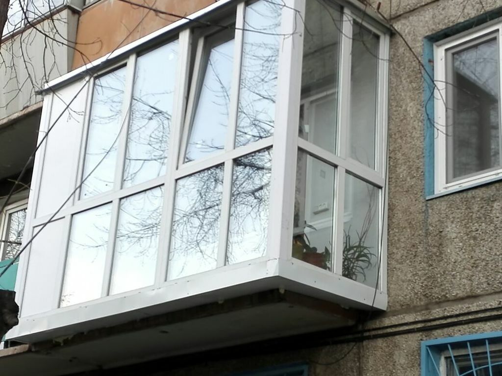 Остекление балконов в хрущевке фото