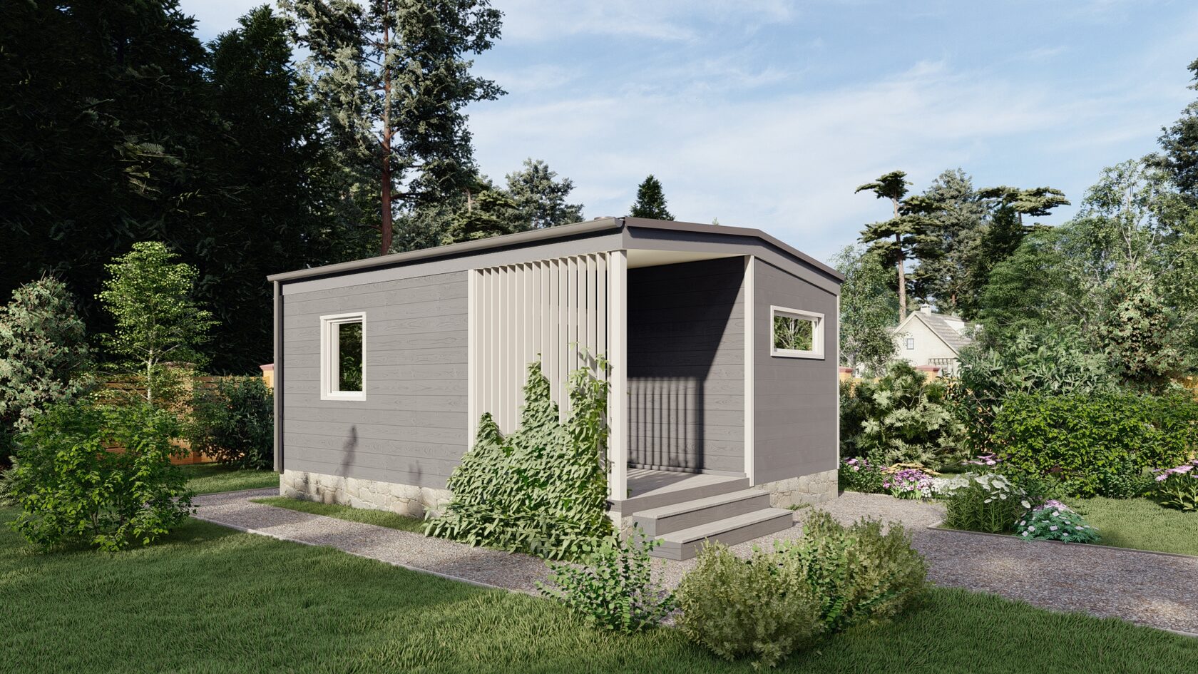 Moscow Баня 4,8х6х2,8 | Мобильные бани СК Басимов