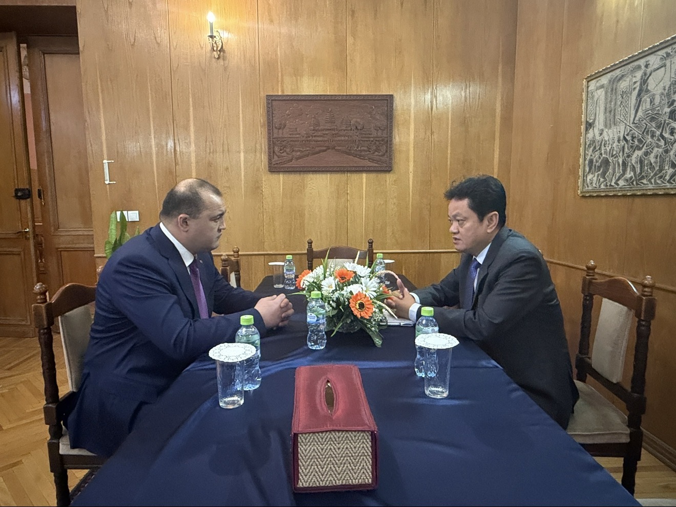 Артур Хачатрян,МАЭПД,Посол Камбоджи в России,Паня Пичкхун