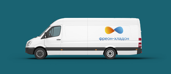 Доставка стиля: разработанный логотип становится лицом бренда на дороге