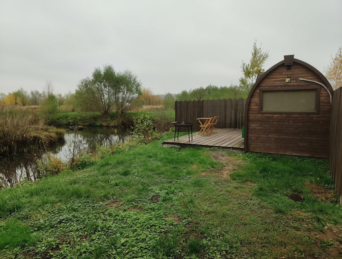 Отдых в Подмосковье у воды в домиках