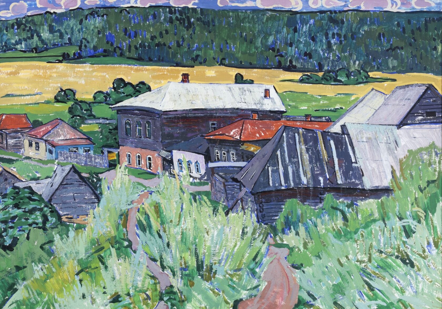 Село Роща. 1965 