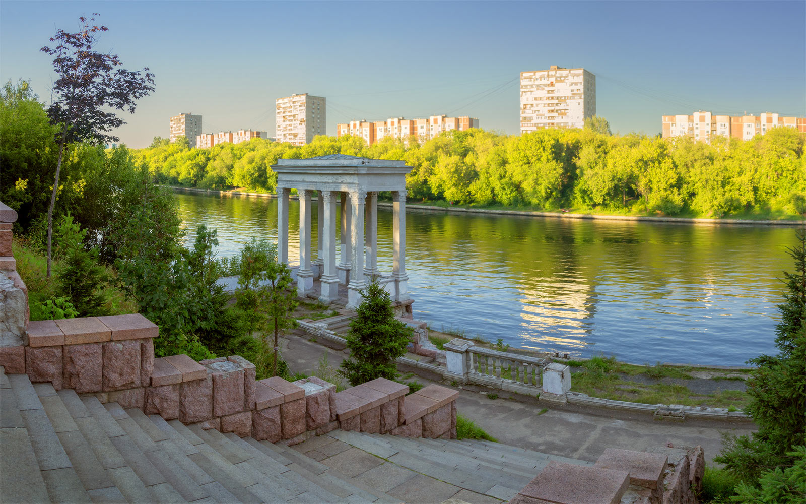 парк серебряный бор москва