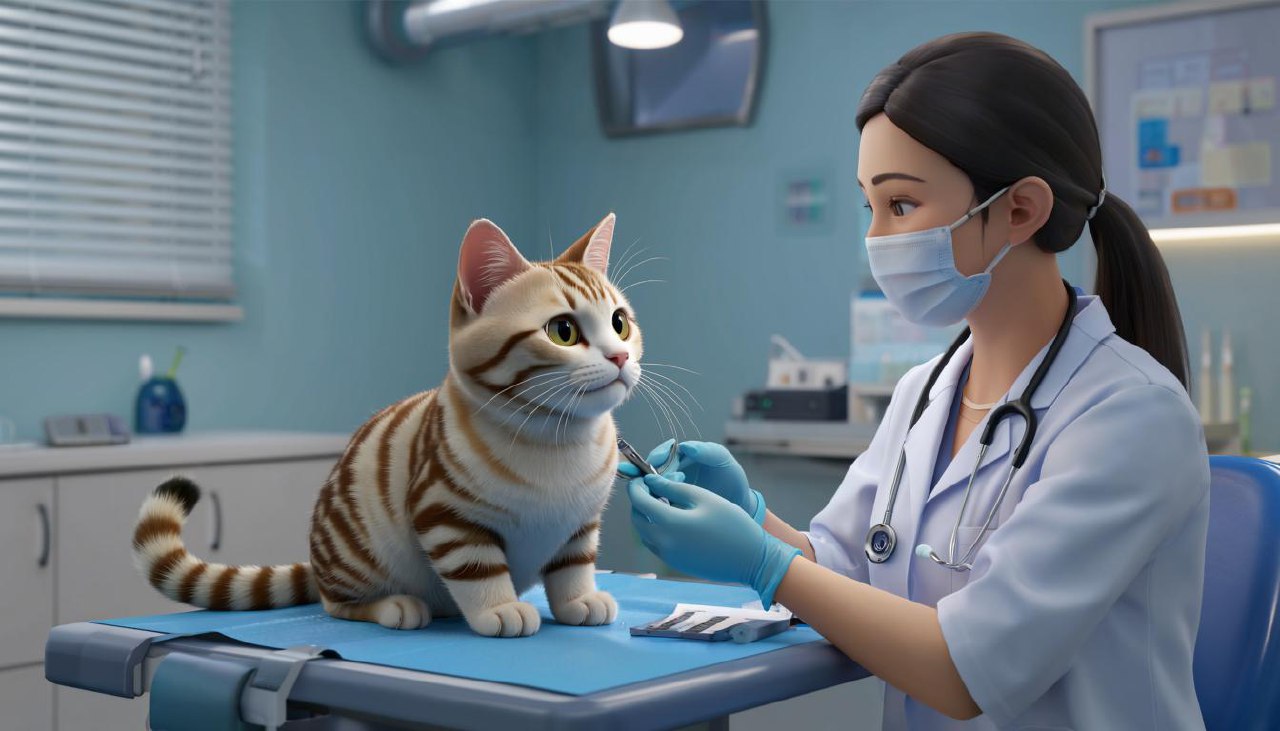 воспаление желез у кошки