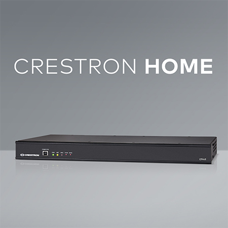 Новая система управления Crestron CP4-R раскрывает весь потенциал домашней операционной системы Crestron