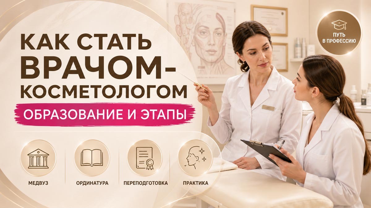 Как стать врачом-косметологом: образование и этапы обучения
